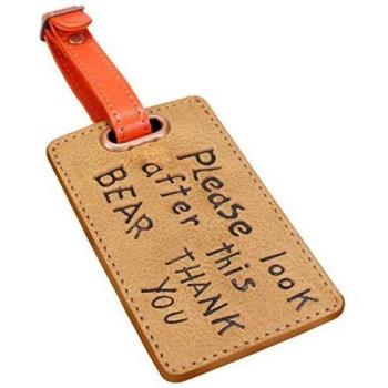 Paddington Bear Luggage Tag - Look After This Bear