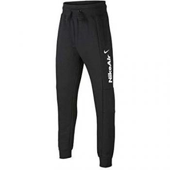 Nike B NSW NKE Air - Pantalón Deportivo, Color Blanco/Negro, tamaño Small