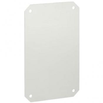 Placa Aislante de Poliéster Schneider Electric para PLS 54x72 7035, color blanco, montaje roscado