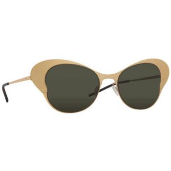 Italia Independent II 0216 120.120 Women’s Sunglasses Gold Size 50