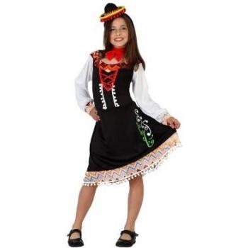 Atosa-23634 Disfraz Mariachi, color negro, 5 a 6 años (23634