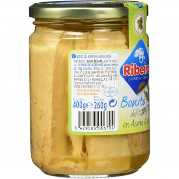 Ribeira - Bonito en Aceite de Oliva en Tarro 400g