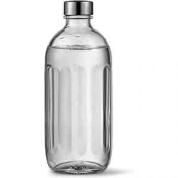 Botella de vidrio Aarke Pro - 800ml - Transparente / Acero