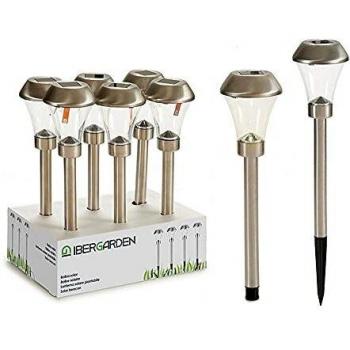 Baliza con luz led para iluminación de exterior