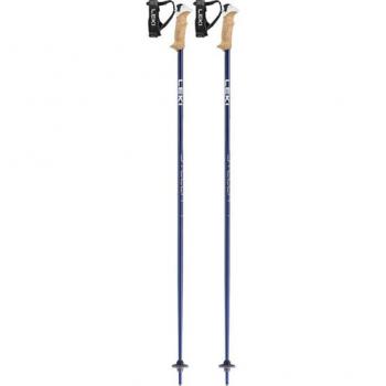 Bastones de esquí para mujer Leki Stella S (azul oscuro, par, 115 cm)