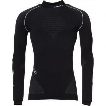 Camiseta Interior de Manga Larga Uyn Evolutyon Turtleneck Negro/Blanco 2XL