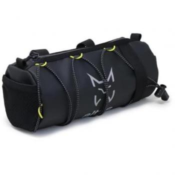 Bolsa de manillar Altus Sena 3L impermeable negra unisex para adulto