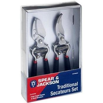 Spear & Jackson CUTTINGSET8 Juego de tijeras de podar tradicional