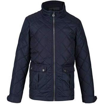Regatta Zion-Chaqueta con Aislamiento, Acolchada Y Completamente Forrada con Aberturas En La Parte Posterior Baffled/Quilted Jackets, Unisex niños, Navy, 5-6
