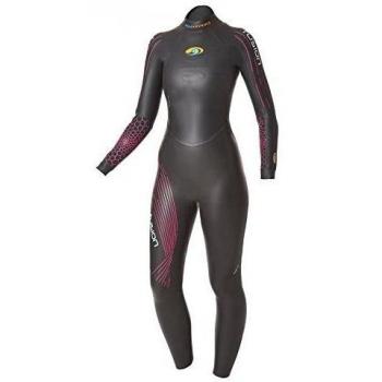 Blueseventy Fusion - Neopreno para mujer, color negro, talla WML