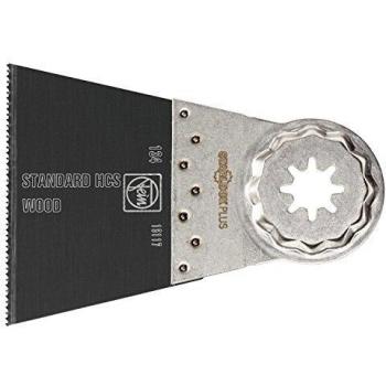 Hoja de sierra FEIN E-Cut Standard 65x50 mm con alojamiento Starlock Plus, para madera y materiales derivados