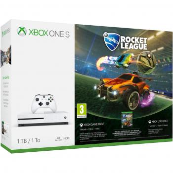 Consola Xbox One S 1TB Blanca + Rocket League