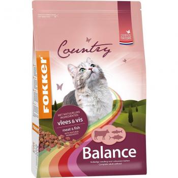 Fokker Country Balance with Meat and Fish for Cats - Economy Pack: 2 x 10 kg