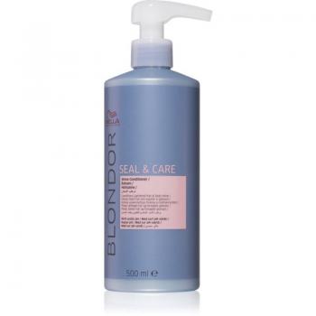 Wella Blondor Seal and Care 500ml - Hair care product, specifically designed for blonde hair, provides moisture and nourishment, helps to seal in color and enhance shine, suitable for use after bleaching or lightening treatments