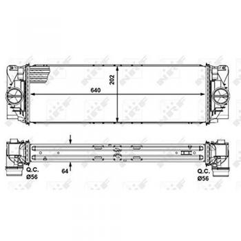 NRF 30505 Intercooler