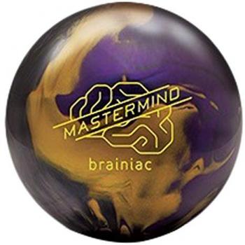 Brunswick Mastermind Brainiac Bola Bowling, Unisex Adulto, Amarillo / Azul, 14