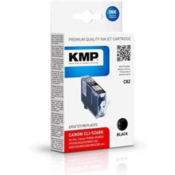 KMP C82 Negro Cartucho de Tinta - Cartucho de Tinta para impresoras
