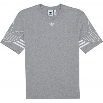 Adidas Outline tee T-Shirt, Hombre, Medium Grey Heather, S