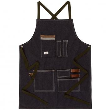 USKEES BURNAGEIND Delantal Denim - Indigo chef barista apron BURNAGEIND-One Size