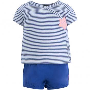 Canada House Conjunto minisailor recién Nacido Blanco, Talla 6-9m