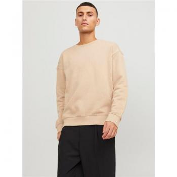 Sudadera Jack & Jones Star Basic Beige para hombre