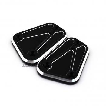 Motor Tapa para depósito de líquido de frenos Rueda delantera izquierda y derecha Reserva de freno cover para Ducati Street Fighter 848/1100/GT1000/Multistrada 1100/S