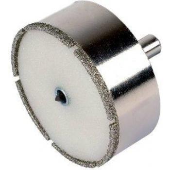 Wolfcraft 8911000 sierra de corona Diamant Ceramic, para porcelánico con broca centradora PACK 1, 25mm