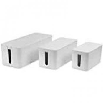 Caja de Gestión de Cables Digitus Set de 3 Unidades (S, M, L) Blanca