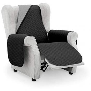 Funda Cubre Sofá Acolchado Reversible Bicolor Vipalia - Protector Antimanchas para Sofás, Modelo Rombos, Ideal para Invierno y Verano