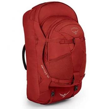 Osprey Farpoint 70 Men's Travel Pack with 13L Detachable Daypack - Jasper Red