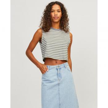 Camiseta crop de rayas JJXX Alvira SL