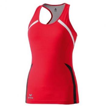 erima Razor Line - Camiseta para mujer, tamaño 38, color rojo/negro / blanco