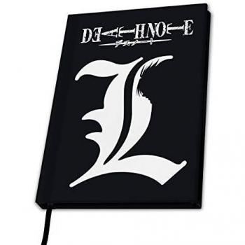 ABYstyle - Death Note - Cuaderno A5 -L, negro, unisex, 3665361012702