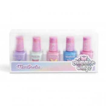 Set de Esmaltes de Uñas Martinelia Shimmer Wings con Purpurina