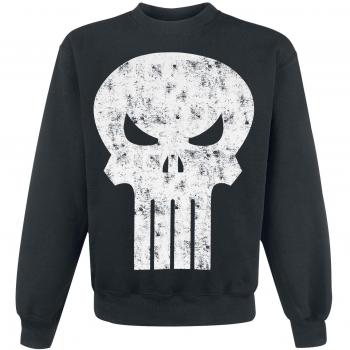 The Punisher Skull Logo Jersey Negro L