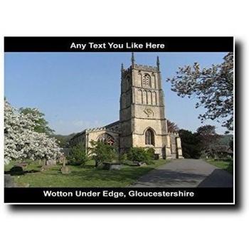 Wotton Under Edge, Gloucestershire, Reino Unido Jumbo imán personaliseitonline