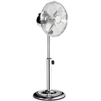 Ventilador de pedestal Tristar VE-5952 - diámetro 25 cm - metal, Color Gris Metalizado