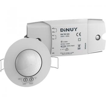 Detector de Movimiento Empotrable DINUY DM-TEC-002 con 2 Canales