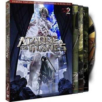 Ataque A Los Titanes. Temporada 1 Parte 2. [DVD]