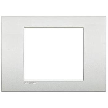 Placa Bticino Livinglight AIR Blanco Perla 3 + 3 Módulos Termostato LNC4826PR - Diseño Impecable