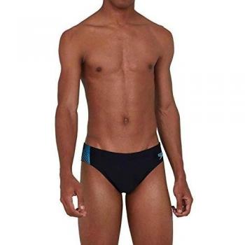 Bañador Speedo Slip Tech Panel 7cm Brief negro azul - 30