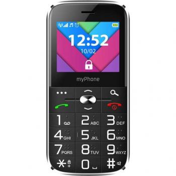 myPhone Halo C Teléfono Móvil para Mayores 2.2 Pantalla Negro