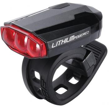BBB Spark BLS-47 - Luz trasera bicicleta de led recargable por USB, color negro