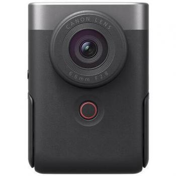 Canon PowerShot V10 Cámara Compacta para Vlogging UltraHD 4K Negra/Plata Kit