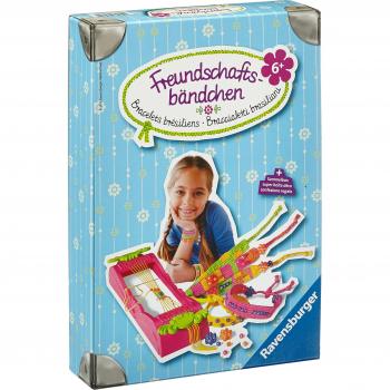 Kit Creativo Ravensburger para Pulseras de Amistad - Manualidades para Niños a Partir de 6 Años - 18280