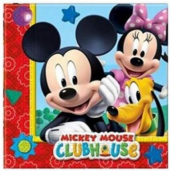 Folat B.V. 81510 Pack 20 servilletas 33 x 33 cm, Mickey Mouse, Sintético, Multicolor