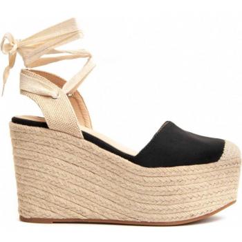 Sandalias de Cuña para Mujer Montevita Spartsum20 90004 Negro