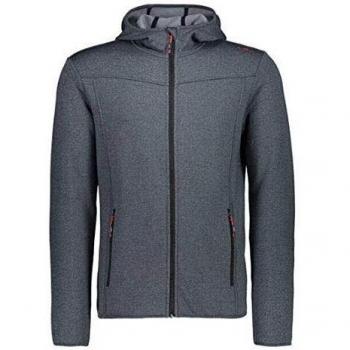 CMP Powerstrech Chaqueta, Hombre, Piombo Melange, 48
