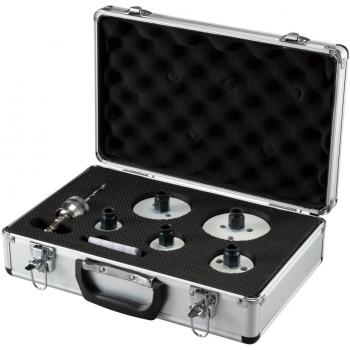 Juego de coronas Makita para electricista BIM Ezychange 7 piezas (32, 41, 51, 73, 83 mm) + adaptador
