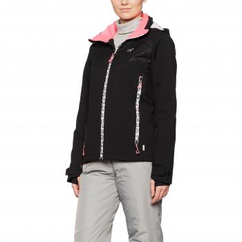 2117 of Sweden - Fácil portatartas Chaqueta de esquí röen, otoño/invierno, mujer, color negro, tamaño XS